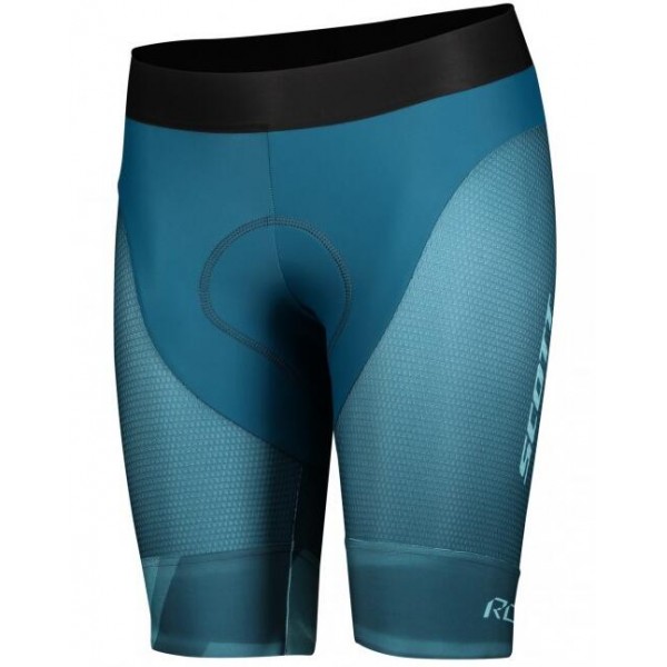 Wielerkleding Profteams 2020 Dames SCOTT RC Pro+++ Fietsbroek Korteblauw