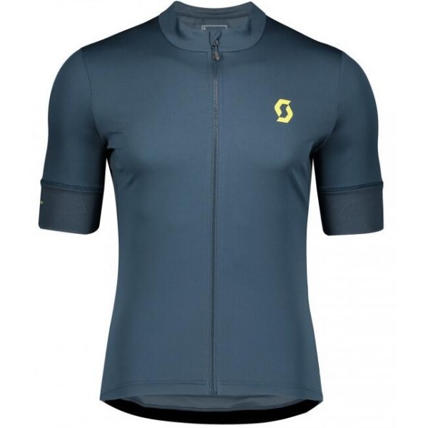 Wielerkleding Profteams 2020 SCOTT ENDURANCE 10 Wielershirt Met Korte Mouwen Blauw