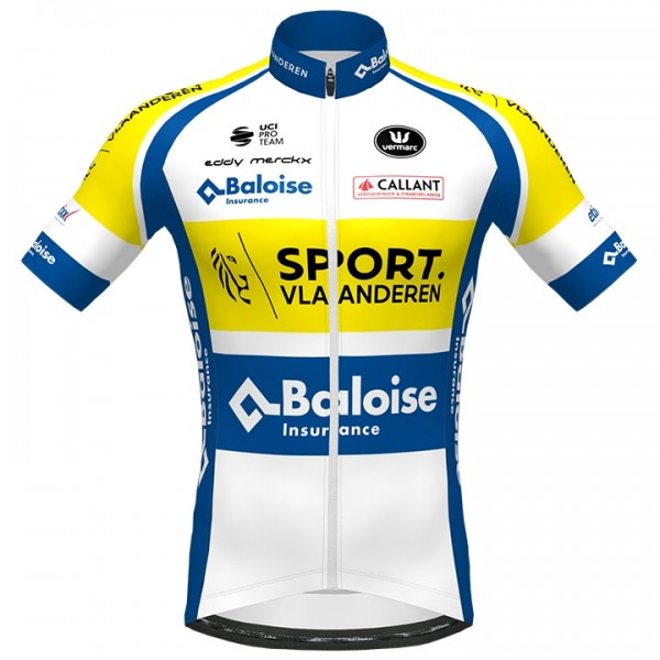 Wielerkleding Profteams 2020 Sport Vlaanderen-Baloise Vermarc Wielershirt Met Korte Mouwen