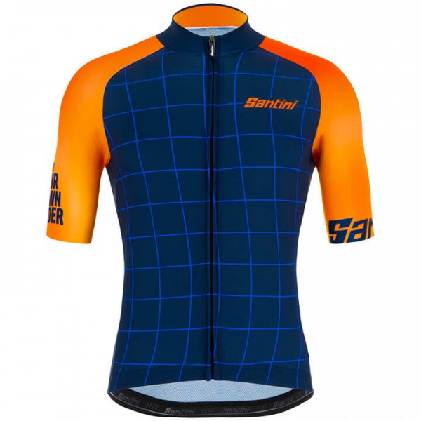 Wielerkleding Profteams 2020 TOUR DOWN UNDER Wielershirt Met Korte Mouwen Blauw