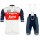 Wielerkleding Profteams 2020 TREK-SEGAFREDO Set Wielershirt Met Korte Mouwen langer RV+koersbroek korte