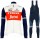 Wielerkleding Profteams 2020 TREK-SEGAFREDO Set Wielershirts Lange Mouw+Koersbroek Korte Lunga