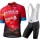 Bahrain Victorious 2021 Team Fietskleding Set Fietsshirt Met Korte Mouwen+Korte Koersbroek Bib LTAHO