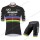 Deceuninck Quick Step 2020 UCI World Champion Wielerkleding Set Wielershirts Korte+ Wielrenbroek HQNRV