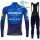 Winter Fleece Deceuninck Quick Step Pro Team 2021 Fietskleding Set Wielershirts Lange Mouw+Lange Wielrenbroek Bib ZKYZH