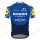 Deceuninck Quick Step Pro 2021 Team Fietsshirts Korte Mouws LMDEU