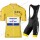 Deceuninck Quick Step 2020 Tour De France Fietskleding Set Fietsshirt Met Korte Mouwen+Korte Koersbroek Bib ENBMT