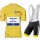 Deceuninck Quick Step 2020 Tour De France Fietskleding Set Fietsshirt Met Korte Mouwen+Korte Koersbroek Bib LAVHF