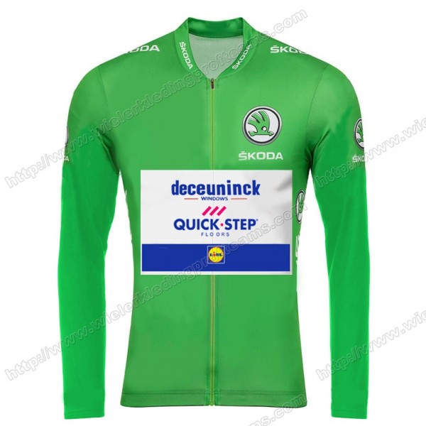 Deceuninck Quick Step 2020 Tour De France Wielershirts Lange Mouwen VWGKM