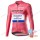 Winter Thermal Fleece Men Giro D'italia Quick Step 2021 Wielershirts Lange Mouwen NMEFL