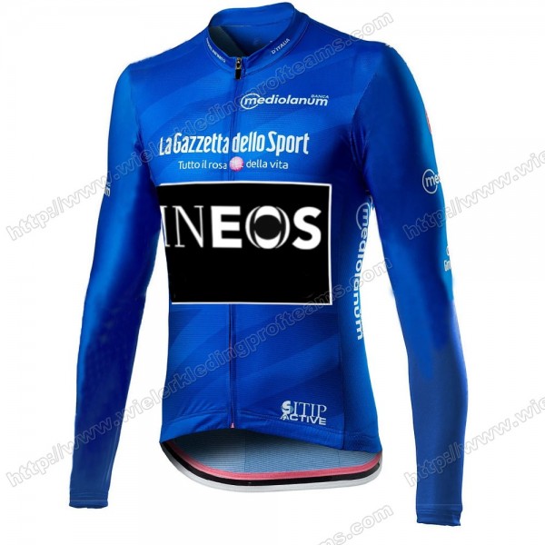 Giro D'italia INEOS 2021 Wielershirts Lange Mouwen TNKPZ