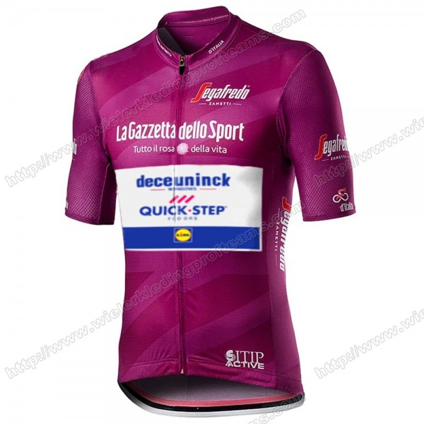 Giro D'italia Quick Step 2021 Wielerkleding Set Wielershirts Korte DDHRP