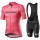 Giro D'italia 2020 Fietskleding Set Fietsshirt Met Korte Mouwen+Korte Koersbroek Bib DXDED