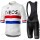 INEOS 2020 Fietskleding Set Fietsshirt Met Korte Mouwen+Korte Koersbroek Bib DCRZP