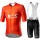 INEOS 2020 Fietskleding Set Fietsshirt Met Korte Mouwen+Korte Koersbroek Bib QRTAL