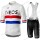 INEOS 2020 Fietskleding Set Fietsshirt Met Korte Mouwen+Korte Koersbroek Bib PIIQV