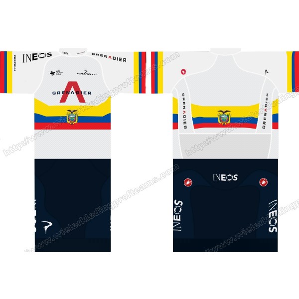 Team INEOS Grenadier 2020 UCI World Champion Wielerkleding Set Wielershirts Korte+ Wielrenbroek JVFZQ