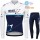 Winter Fleece Israel Start Up Nation Pro Team 2021 Fietskleding Set Wielershirts Lange Mouw+Lange Wielrenbroek Bib EHVCN