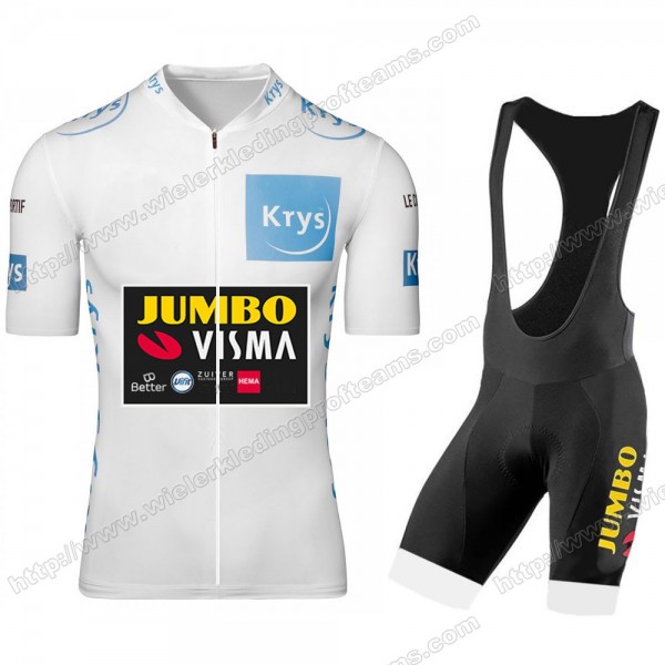 Jumbo Visma 2020 Tour De France Fietskleding Set Fietsshirt Met Korte Mouwen+Korte Koersbroek Bib ASYXG