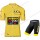 Jumbo Visma 2020 Tour De France Fietskleding Set Fietsshirt Met Korte Mouwen+Korte Koersbroek Bib AWSGP