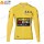 Winter Thermal Fleece Jumbo Visma 2020 Tour De France Wielershirts Lange Mouwen AQBNP