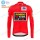 Winter Fleece Jumvo Visma Spanish Pro Team 2021 Wielershirts Lange Mouwen PJJST