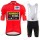 Jumvo Visma Spanish Pro 2021 Team Fietskleding Set Fietsshirt Met Korte Mouwen+Korte Koersbroek Bib PPHSF