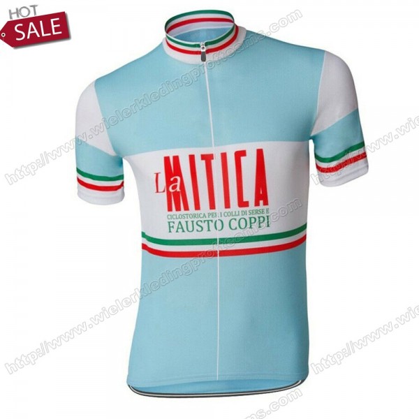 Set La Mitica Fausto Coppi 2021 Fietsshirts Korte Mouws JSULC