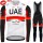 UAE Emirates Pro Team 2021 Fietskleding Set Wielershirts Lange Mouw+Lange Wielrenbroek Bib RHVXX