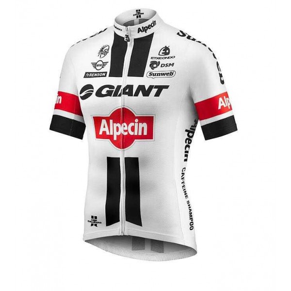 2016 Giant Wielershirt Met Korte Mouwen Wit