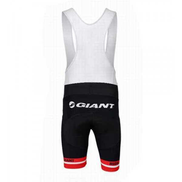 2014 Giant Wielershirts Korte Koersbroek Zwart Rood