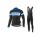 2016-2017 Giant Fietskleding Wielershirt Lange Mouw+Fietsbroek Lange Bib Zwart Blauw