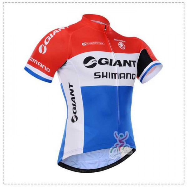 2015 Giant Shimano Wielershirt Met Korte Mouwen