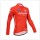 Giro D'Italia 2014 Wielershirt Lange Mouw Rood