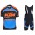 2015 KTM Pro Team Blauw Zwart Fietskleding Set Fietsshirt Met Korte Mouwen+Korte Koersbroek