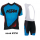 2016 KTM Fietskleding Set Fietsshirt Met Korte Mouwen+Korte Koersbroek Blauw