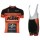 2015 KTM Pro Team Fietskleding Set Fietsshirt Met Korte Mouwen+Korte Koersbroek Zwart Orange