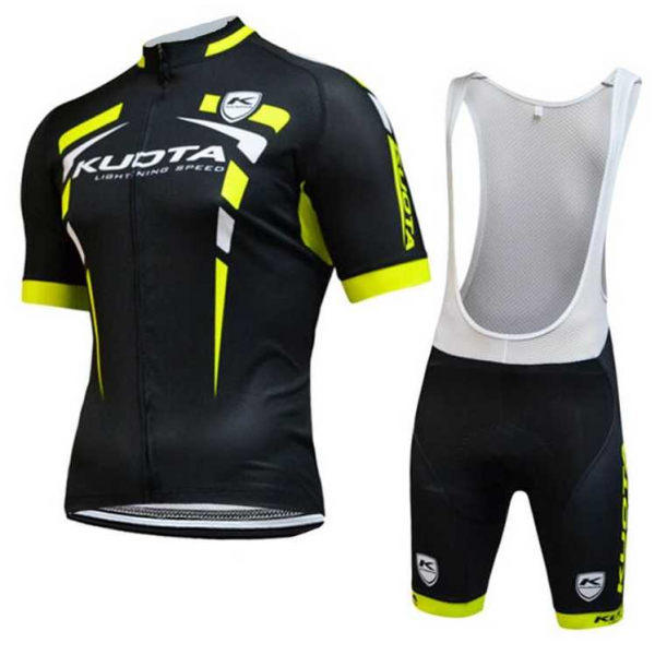 2016 Kuota Fietskleding Set Fietsshirt Met Korte Mouwen+Korte Koersbroek 01