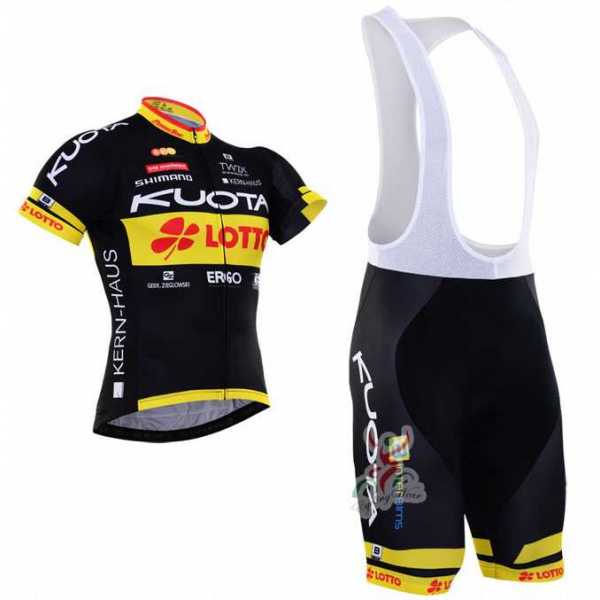 2016 Kuota Fietskleding Set Fietsshirt Met Korte Mouwen+Korte Koersbroek