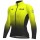 Ale PRS Dots DWR-Geel Wielershirt Lange Mouw