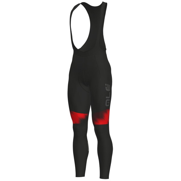 Ale Solid Pulse-Rood Lange Fietsbroeken Bib