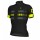 Ale Graphics PRR Strada-Zwart Geel Wielershirt Korte Mouw