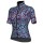 Dames Ale Klimatik K-Atmo Esplosione-Blauw Wielershirt Korte Mouw