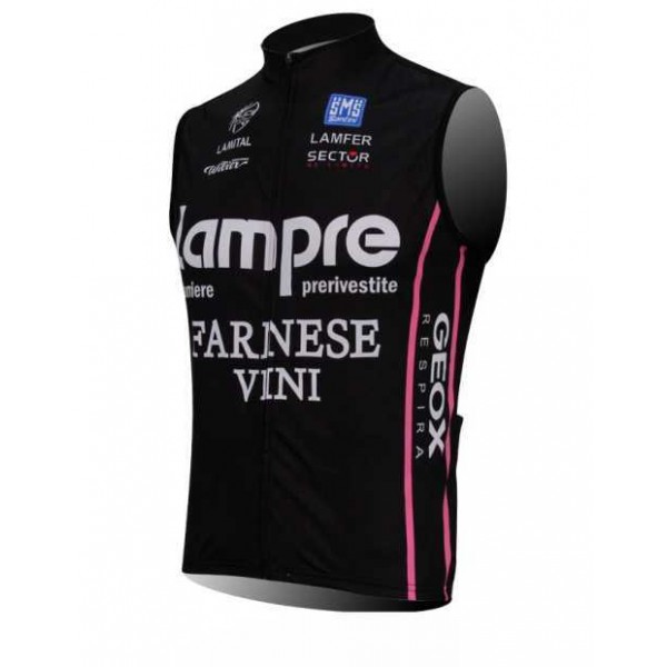 Lampre Merida 2014 Wielershirt Zonder Mouwen Roze Zwart