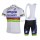 Lampre Merida 2014 Fietskleding Set Fietsshirt Met Korte Mouwen+Korte Koersbroek Wit