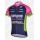 Lampre Merida 2014 Wielershirt Met Korte Mouwen Blauw