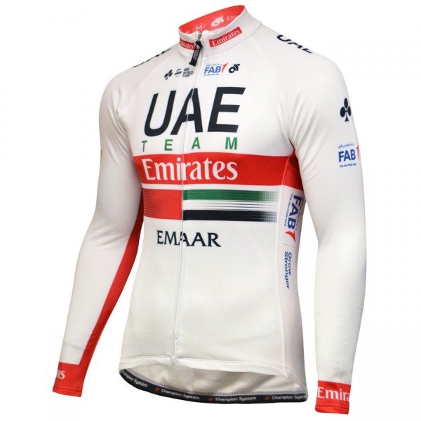UAE Team Emirates 2019 Wielershirt Lange Mouw