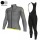 2018 Ale N2 Winter Wielerkleding Set Wielershirt Lange Mouwen+Lange Fietsbroeken Bib