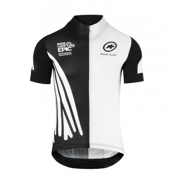 Nouveau 2018 Assos SS.Capeepicx Wielershirt Korte Mouw Zwart Wit