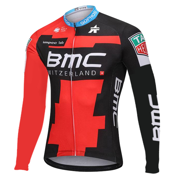 BMC Racing Team 2018 Wielershirt Lange Mouw
